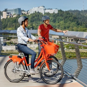 Cycling in Portland 